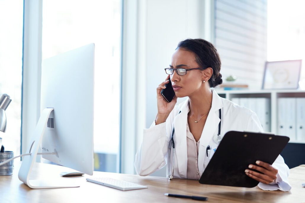 SottoPelle Physician on Phone